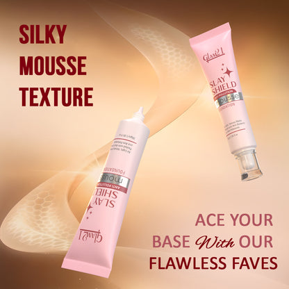 GLAM21 Slay Shield Mousse Foundation - Beige