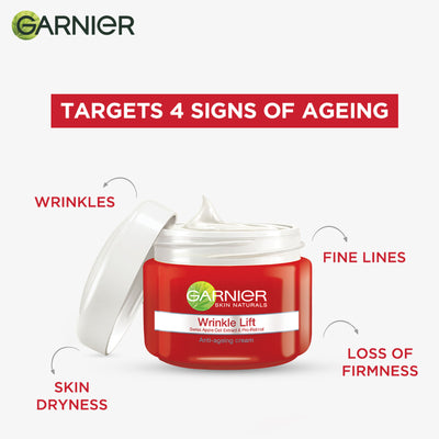 Garnier Skin Naturals, Wrinkle Lift Anti-Ageing Cream