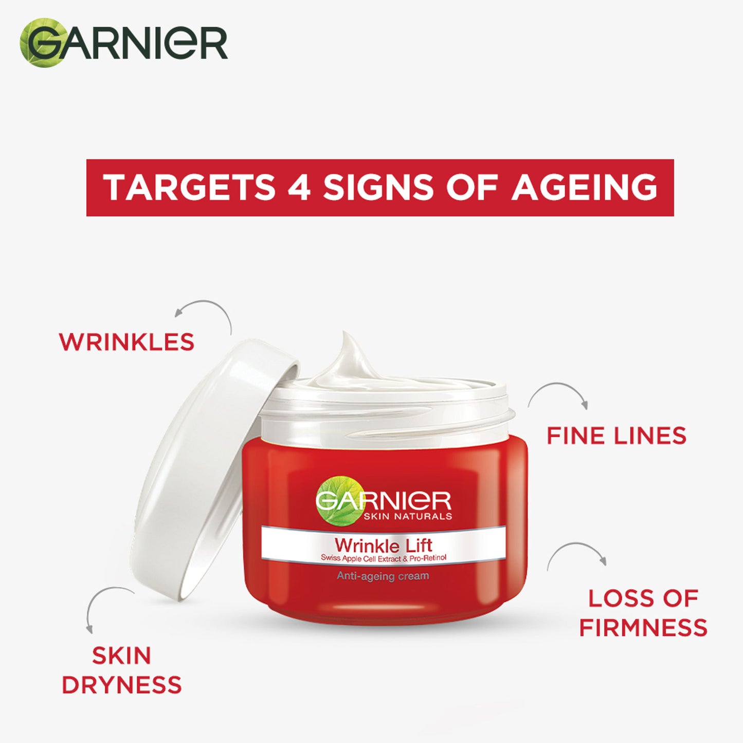 Garnier Skin Naturals, Wrinkle Lift Anti-Ageing Cream