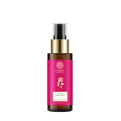 Forest Essentials Body Mist Rose & Cardamom (Body Spray)
