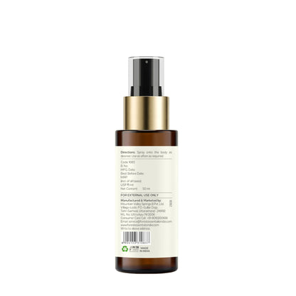 Forest Essentials Body Mist Rose & Cardamom (Body Spray)