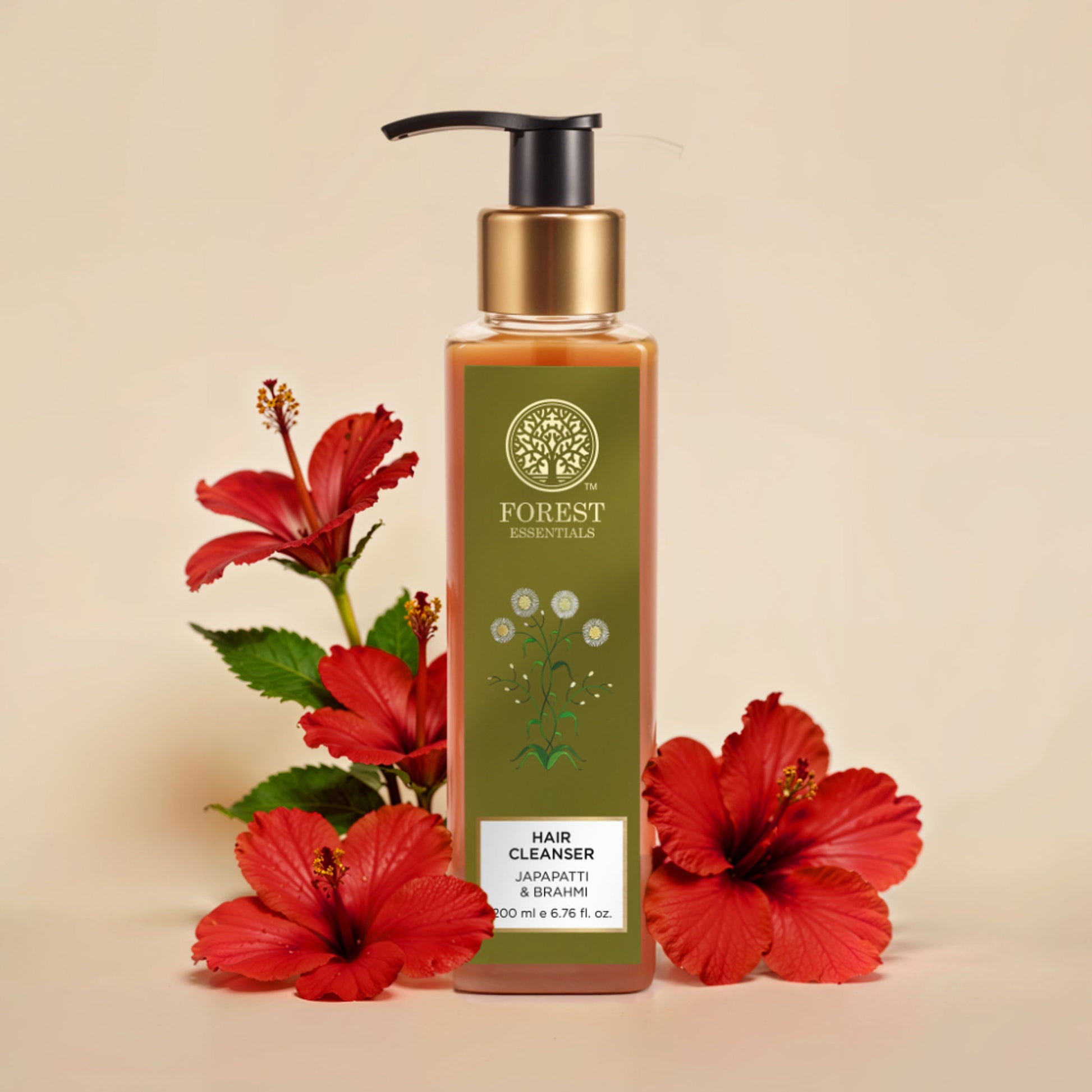 Forest Essentials Hair Cleanser - Japapatti & Brahmi