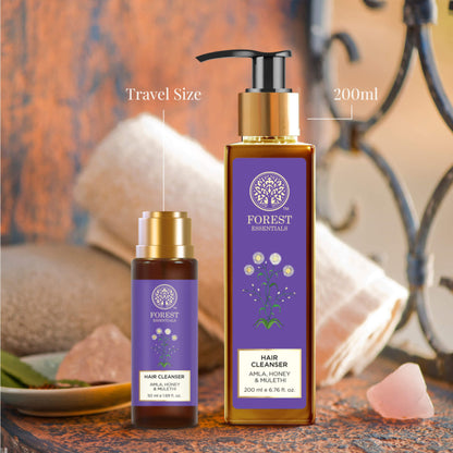 Forest Essentials Hair Cleanser - Amla, Honey & Mulethi
