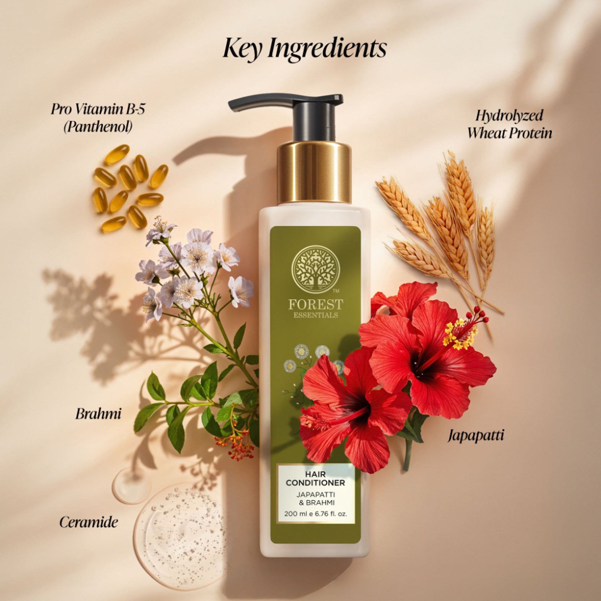 Forest Essentials Hair Conditioner - Japapatti & Brahmi