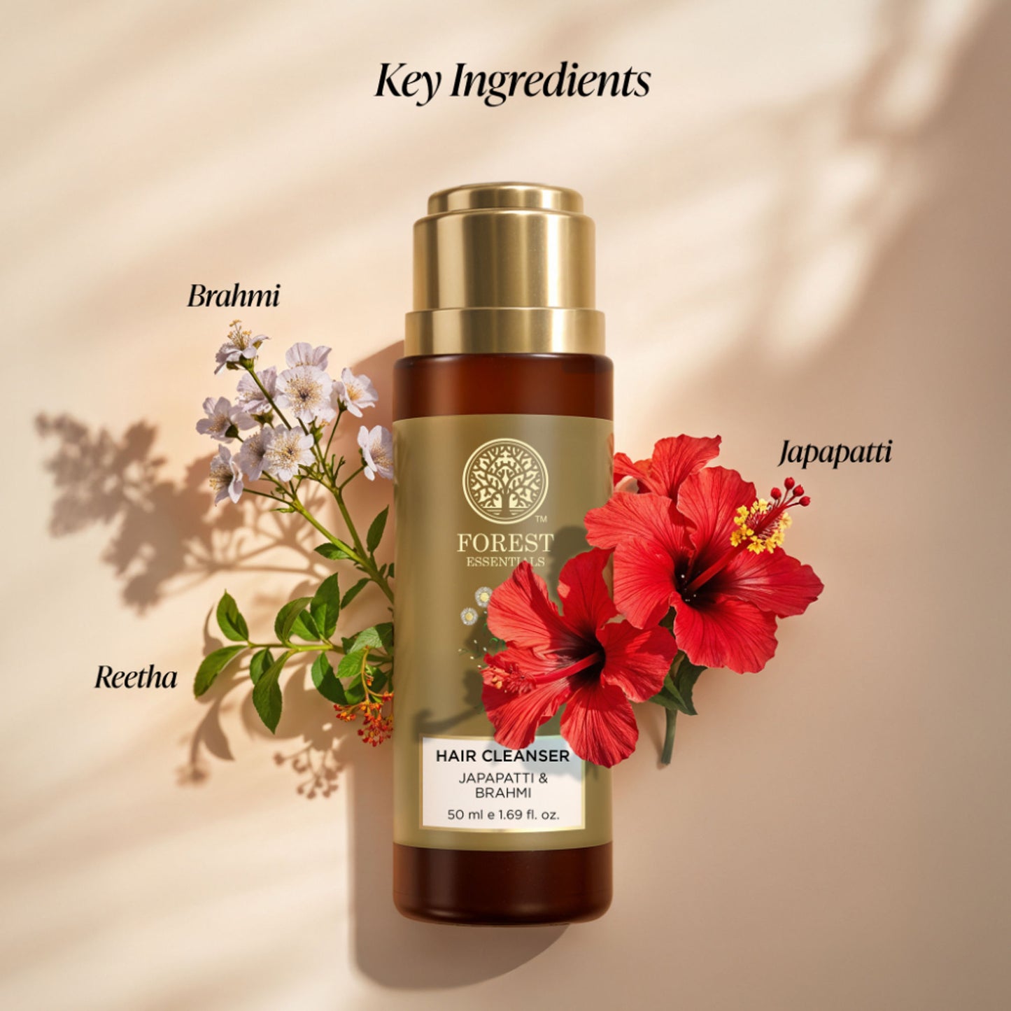 Forest Essentials Hair Cleanser - Japapatti & Brahmi