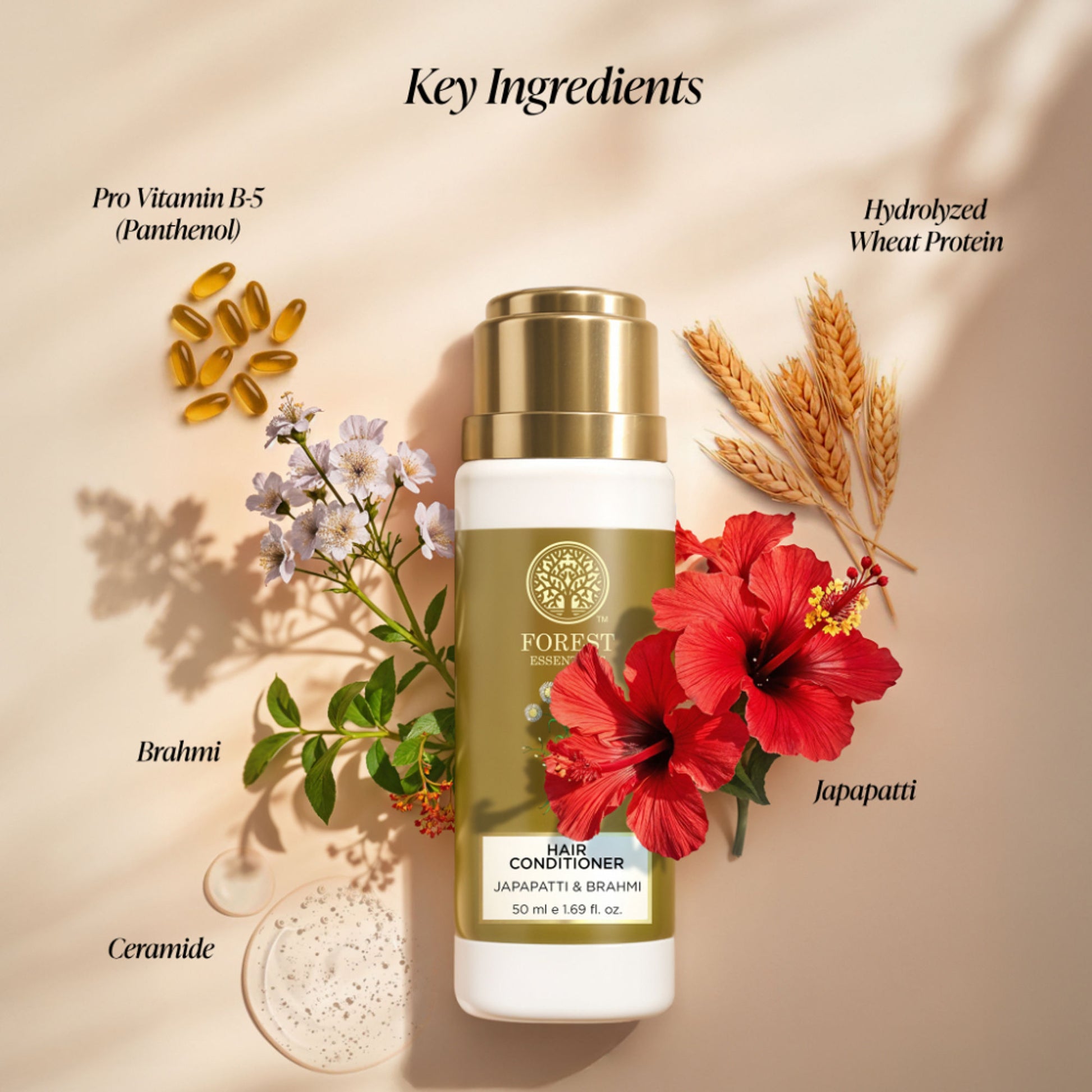 Forest Essentials Hair Conditioner - Japapatti & Brahmi
