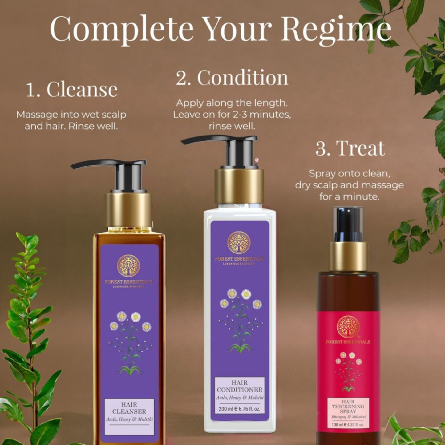 Forest Essentials Hair Cleanser - Amla, Honey & Mulethi