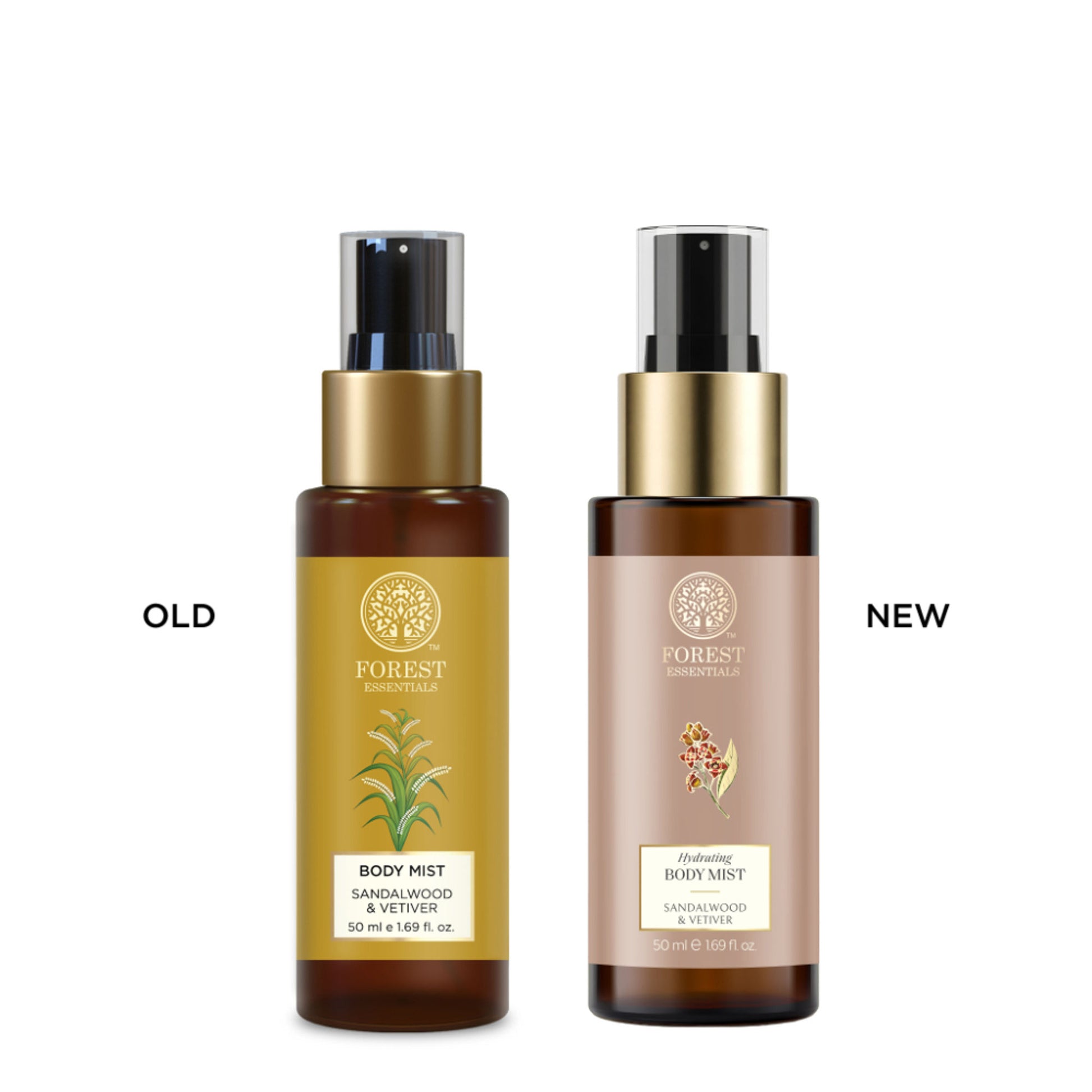 Forest Essentials Body Mist Mysore Sandalwood & Vetiver