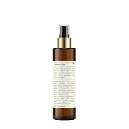 Forest Essentials Body Mist Rose & Cardamom (Body Spray)