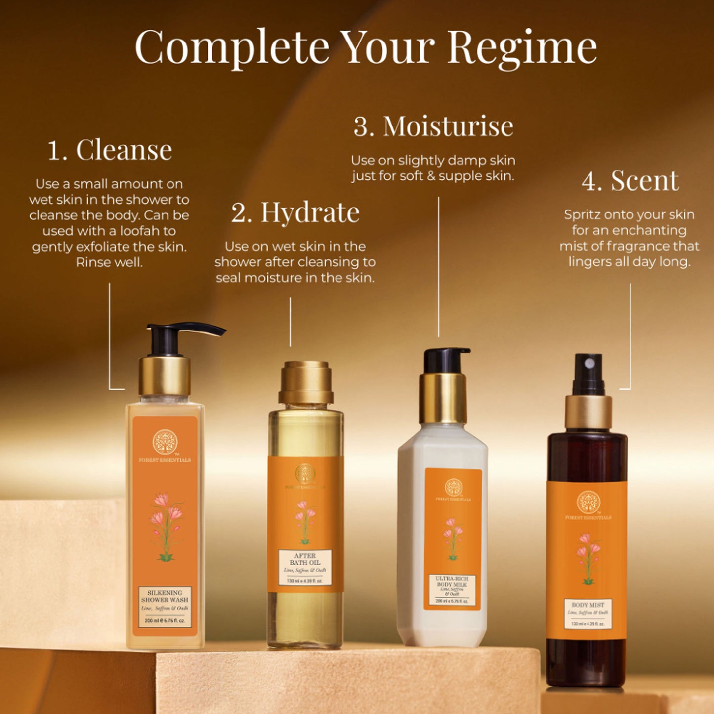 Forest Essentials Hydrating Unisex Body Mist Spray