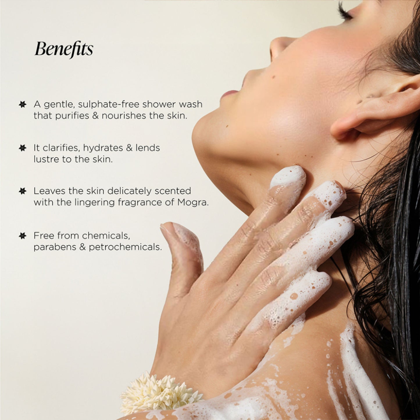 Forest Essentials Silkening Shower Wash Mogra