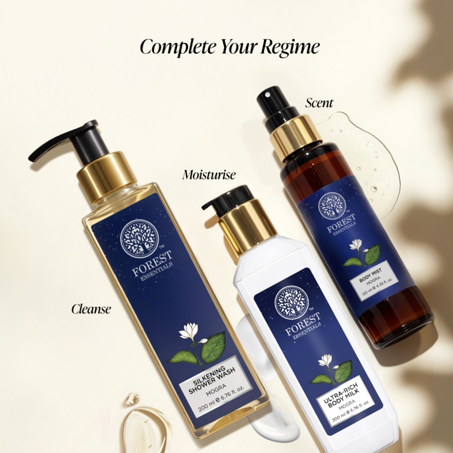 Forest Essentials Silkening Shower Wash Mogra