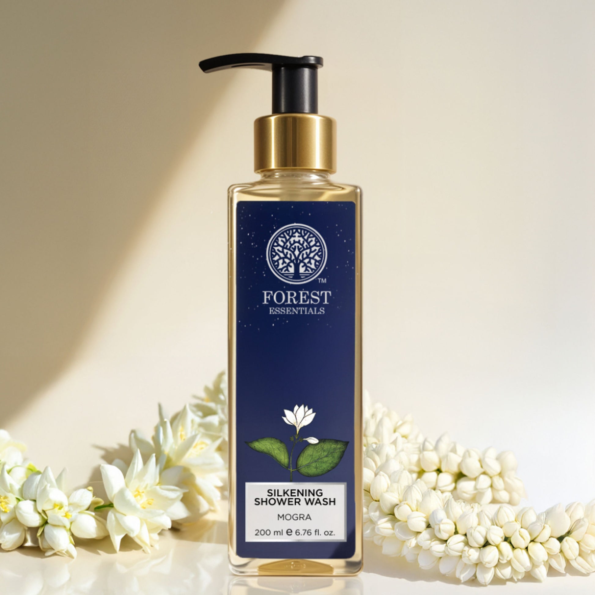 Forest Essentials Silkening Shower Wash Mogra