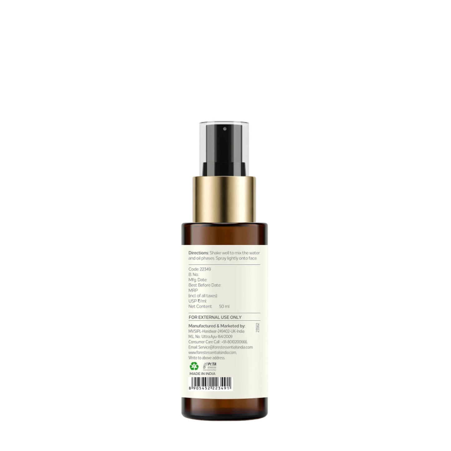 Forest Essentials Panchpushp Serum Infused Facial Mist