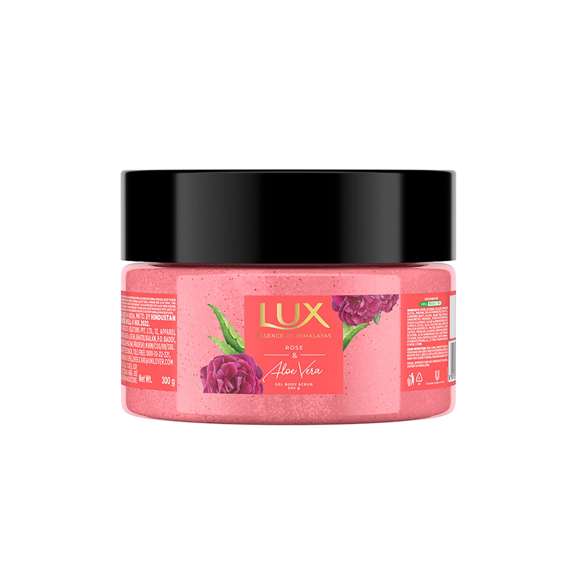 Lux Essence Of Himalayas Rose & Aloe Vera Body Scrub
