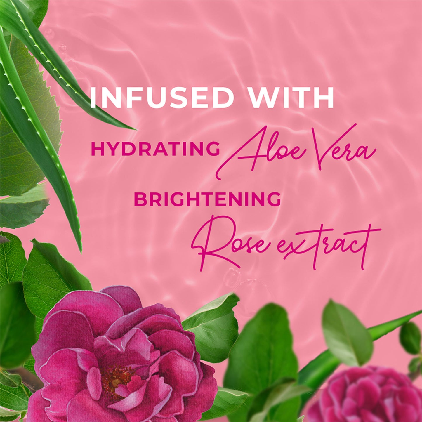 Lux Essence Of Himalayas Rose & Aloe Vera Body Scrub