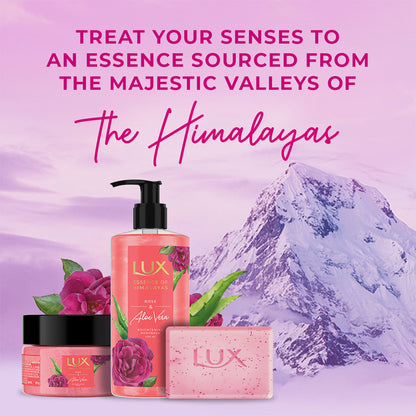 Lux Essence Of Himalayas Rose & Aloe Vera Body Scrub