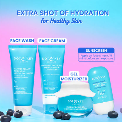 Dot & Key Blueberry Hydrate Barrier Repair Sunscreen SPF 50+ PA++++ In-Vivo Tested