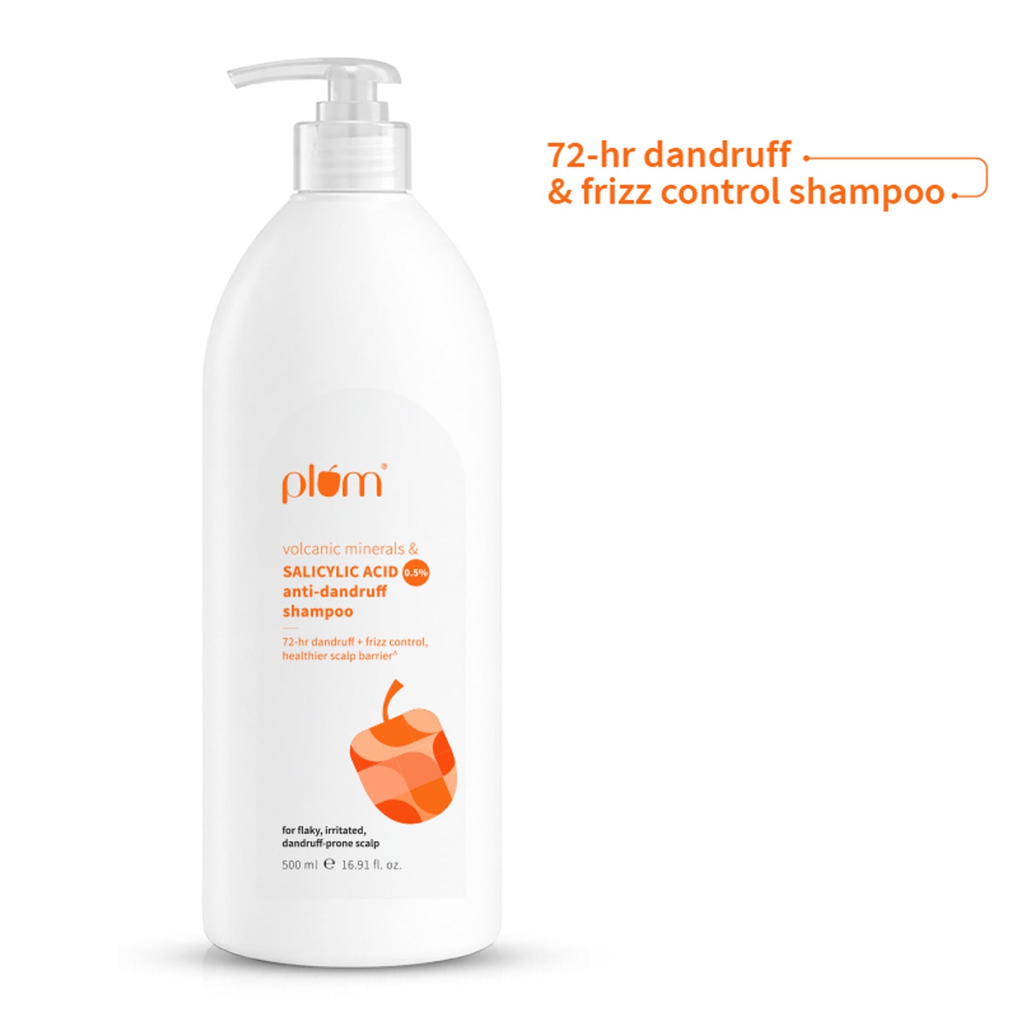 Plum Volcanic Minerals & Salicylic Acid 0.5% Anti-Dandruff Shampoo