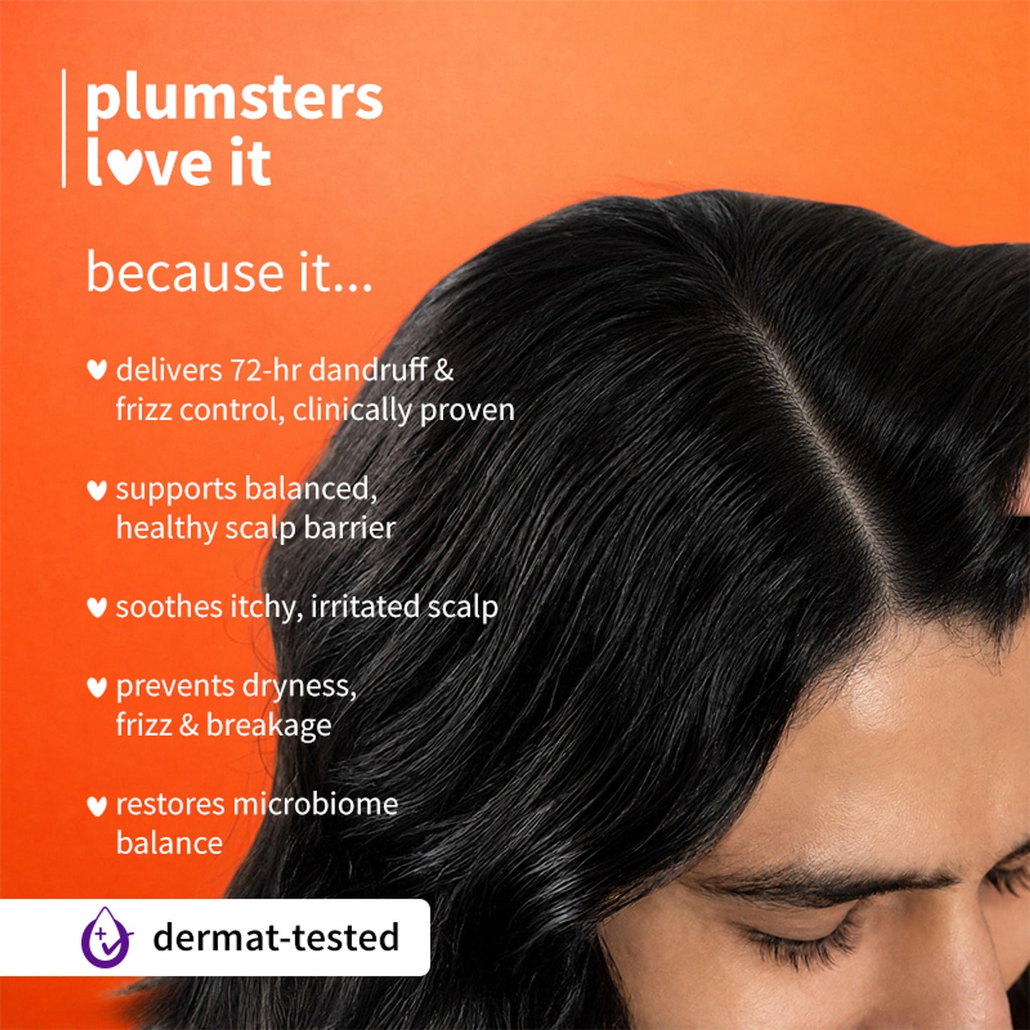 Plum Volcanic Minerals & Salicylic Acid 0.5% Anti-Dandruff Shampoo