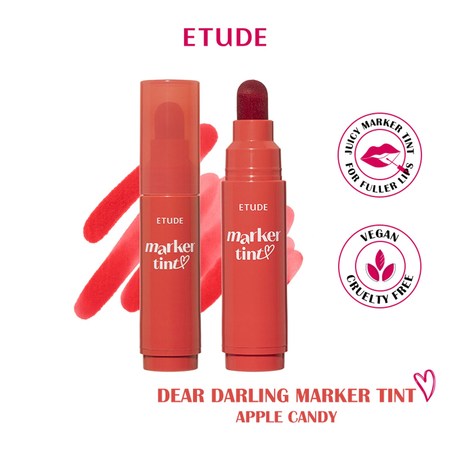 ETUDE Dear Darling Marker Tint - 03 Apple Candy