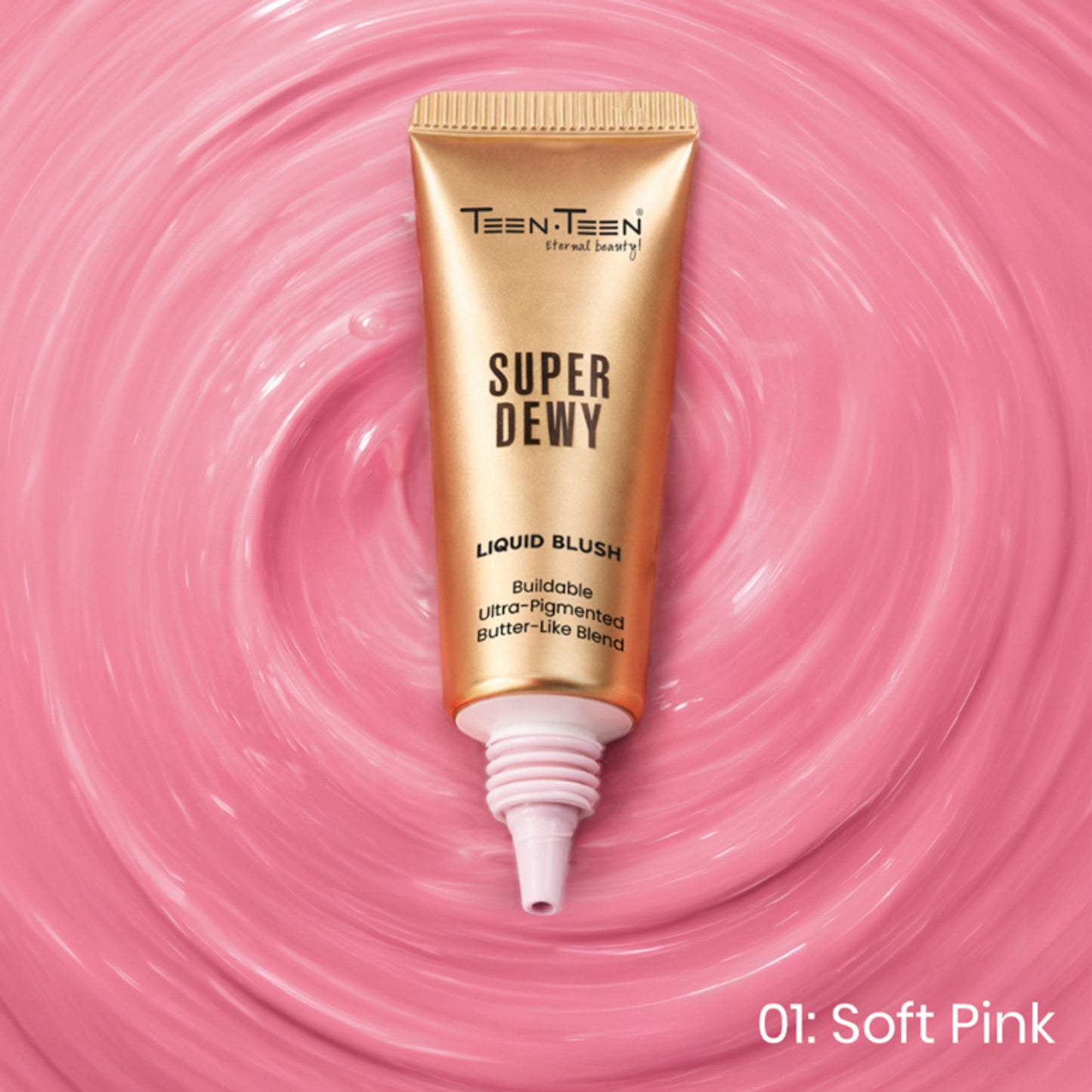 TEEN.TEEN Super Dewy Liquid Blush - 01 Soft Pink