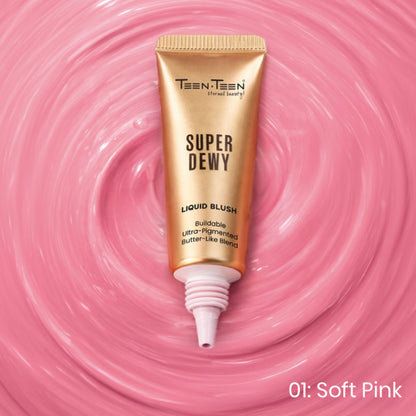 TEEN.TEEN Super Dewy Liquid Blush - 01 Soft Pink