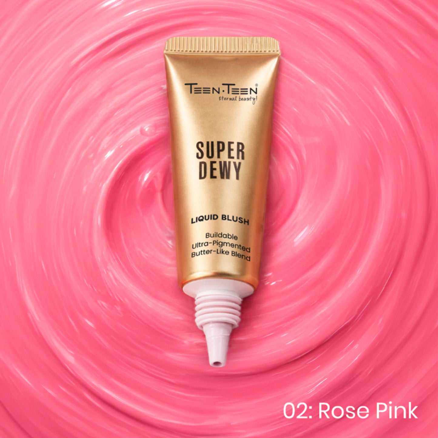 TEEN.TEEN Super Dewy Liquid Blush - 02 Rose Pink