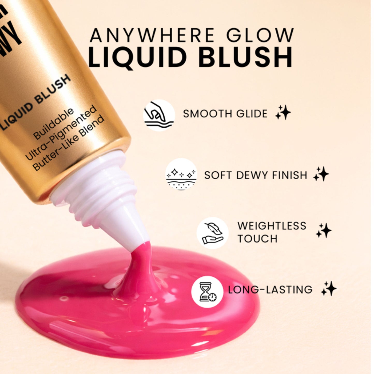 TEEN.TEEN Super Dewy Liquid Blush - 02 Rose Pink