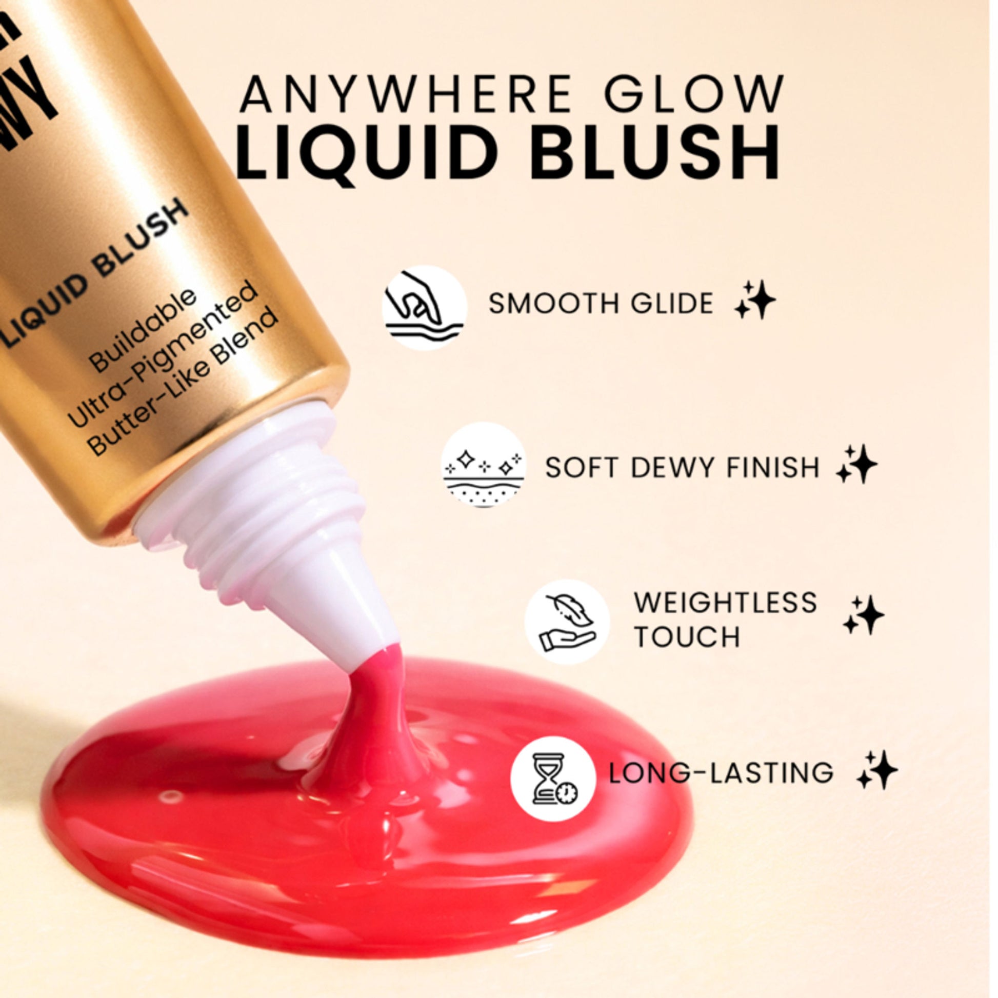 TEEN.TEEN Super Dewy Liquid Blush - 04 Red Romance