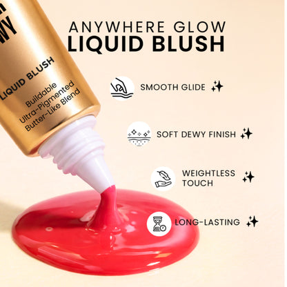 TEEN.TEEN Super Dewy Liquid Blush - 04 Red Romance
