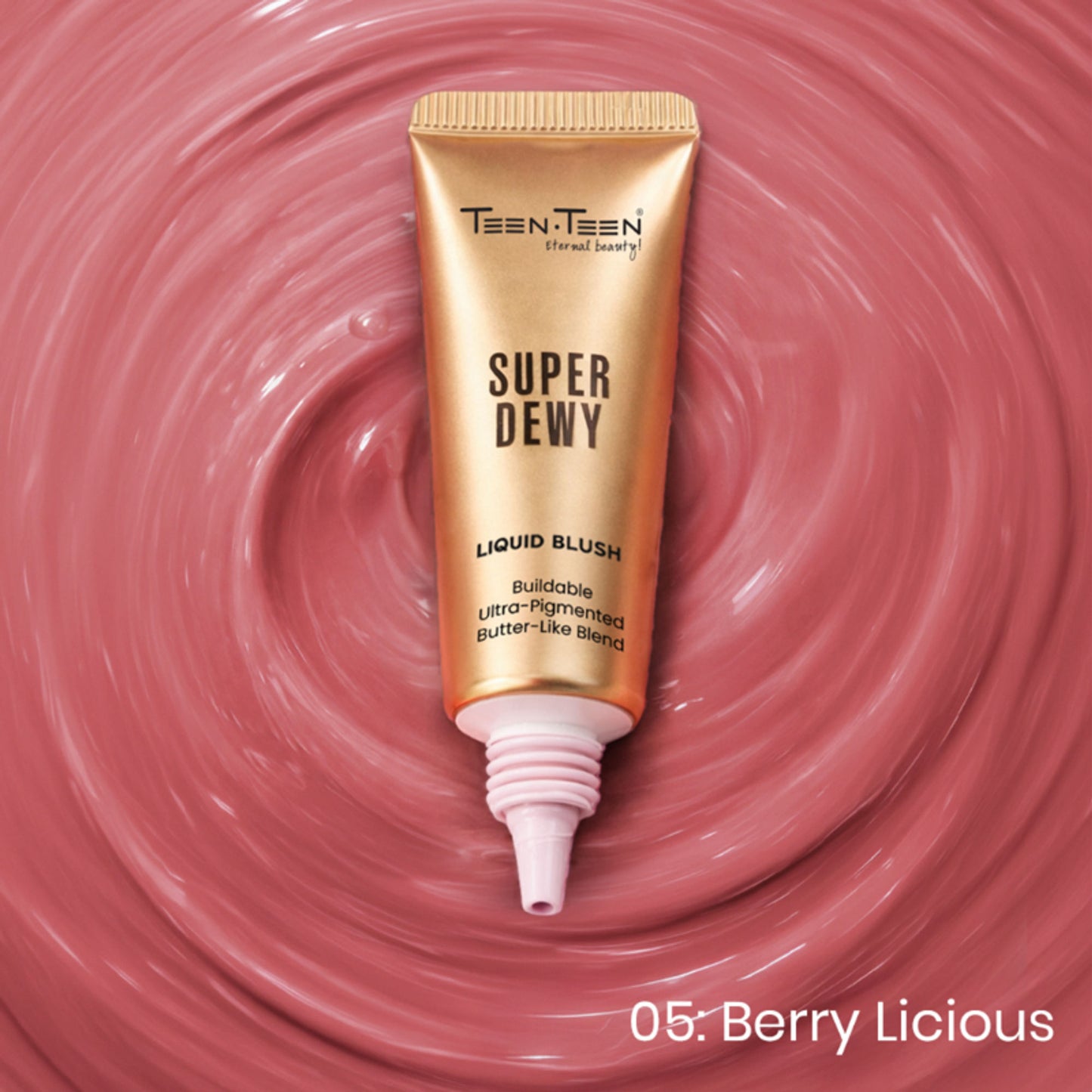 TEEN.TEEN Super Dewy Liquid Blush - 05 Berrylicious