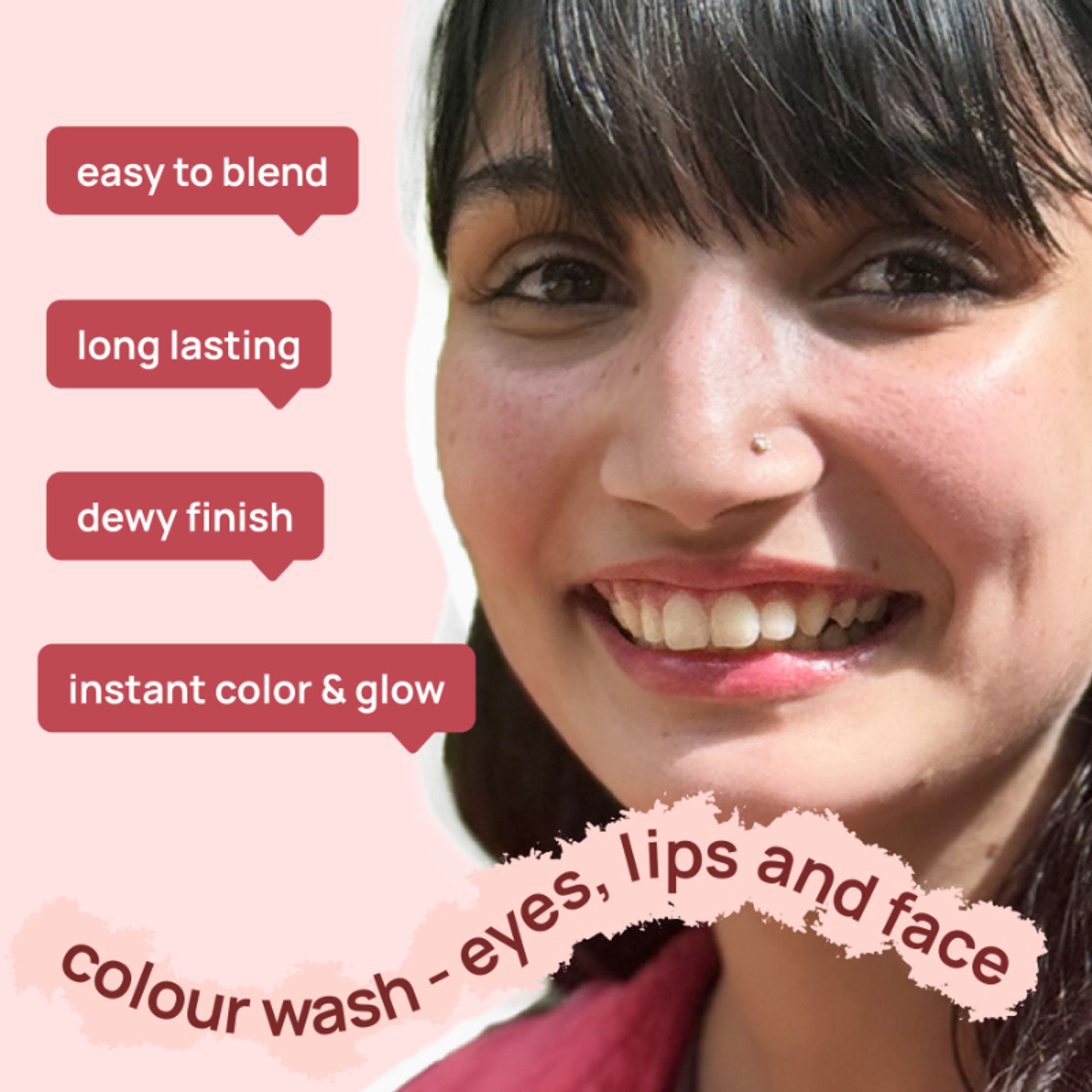 Sammmm First Crush Dual Core Blush Stick - Sorbet