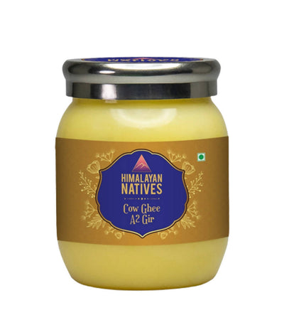 Himalayan Natives A2 Gir Cow Ghee | Homemade A2 Cow Desi Ghee | Traditional Charned Ghee