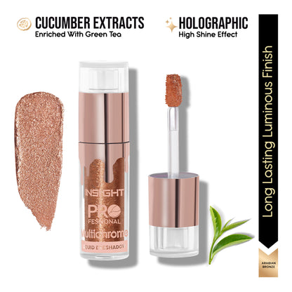 Insight Cosmetics Professional Multichrome Liquid Eyeshadow - Arabian Bronze