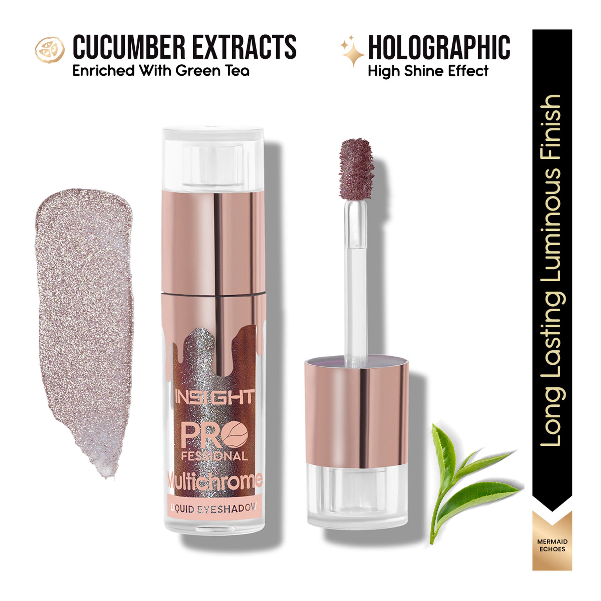 Insight Cosmetics Professional Multichrome Liquid Eyeshadow - Mermaid Echoes