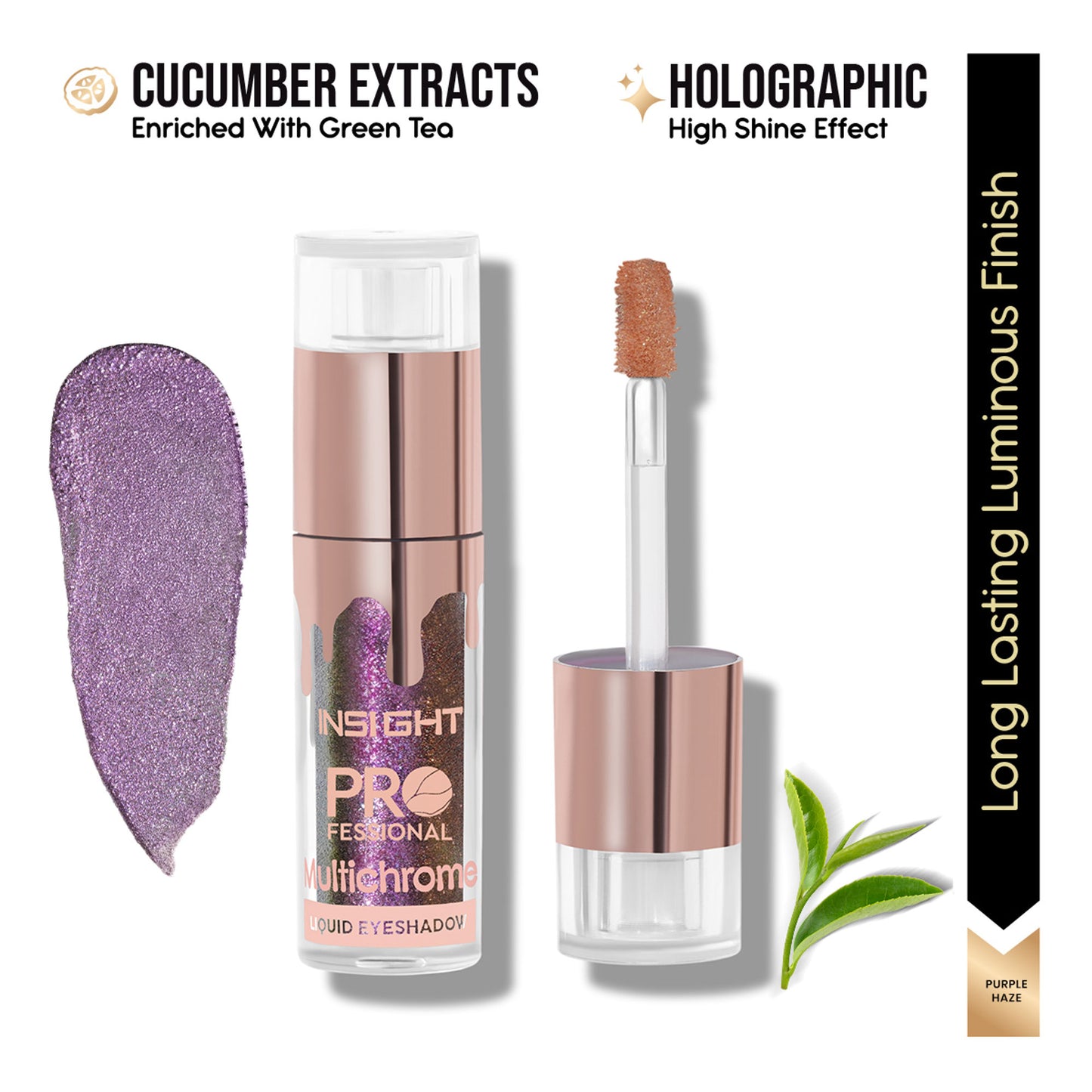 Insight Cosmetics Professional Multichrome Liquid Eyeshadow - Purple Haze