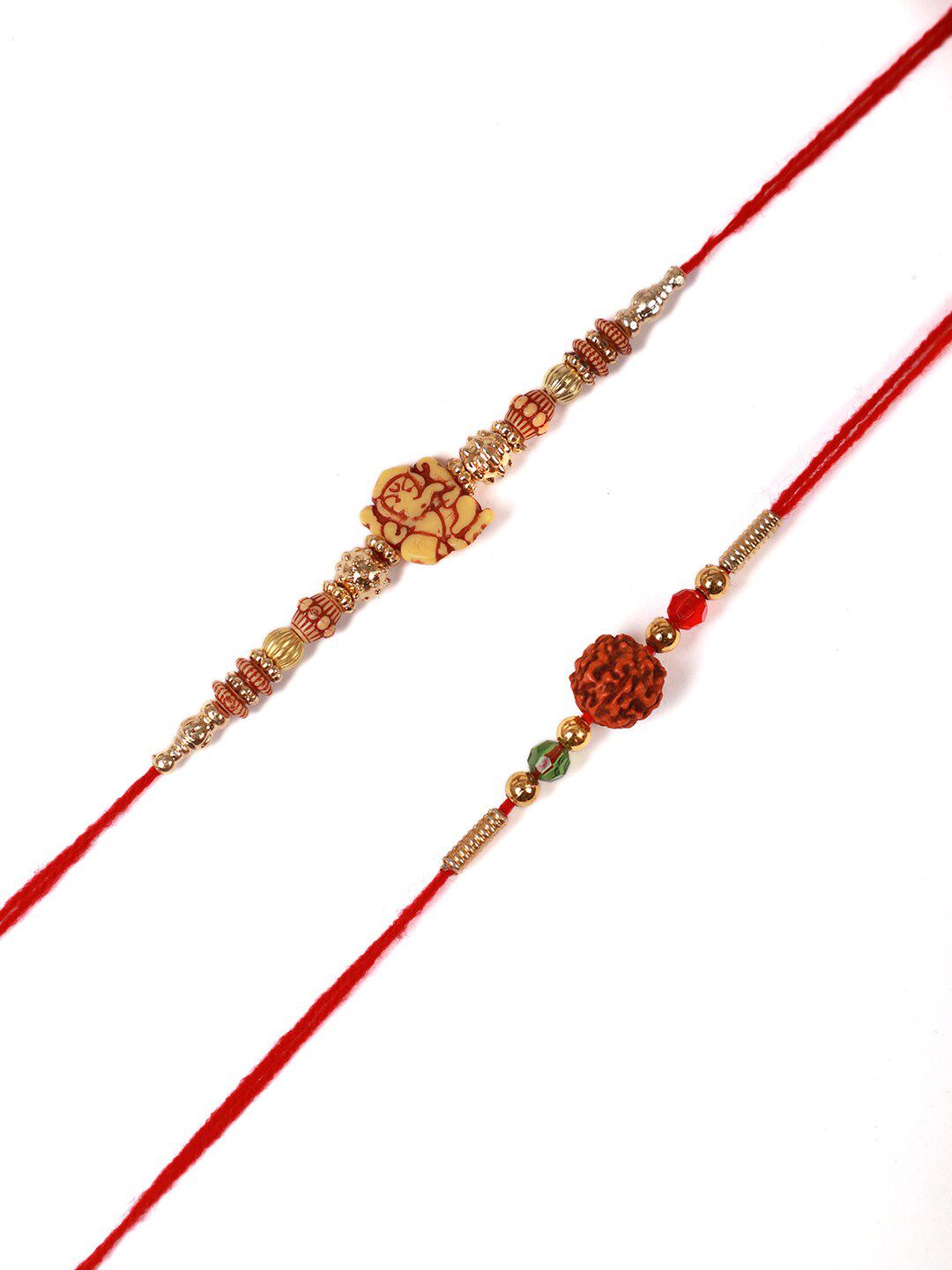 Anouk Set Of 2 Beaded Rakhi