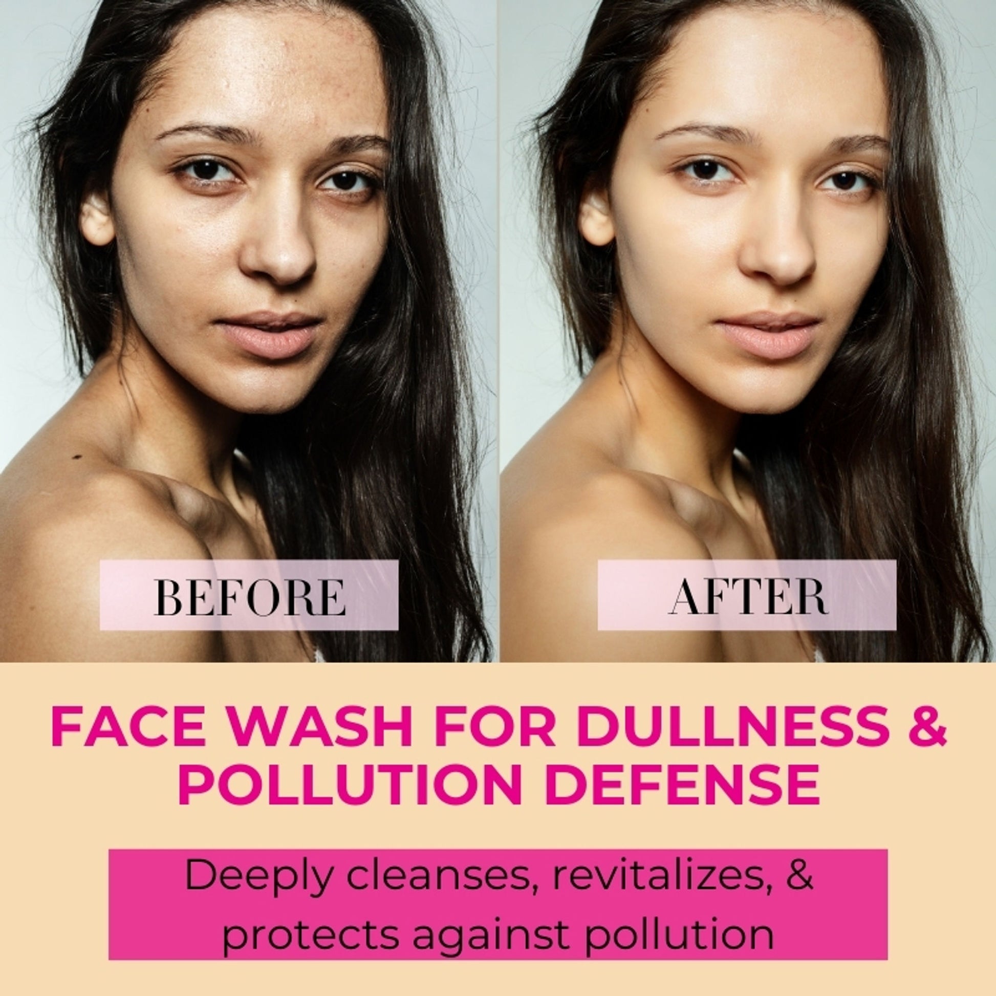 Baes Club Papaya, Saffron & Turmeric Deep Cleanse Face Wash Gentle Exfoliation Glowing Skin Unisex