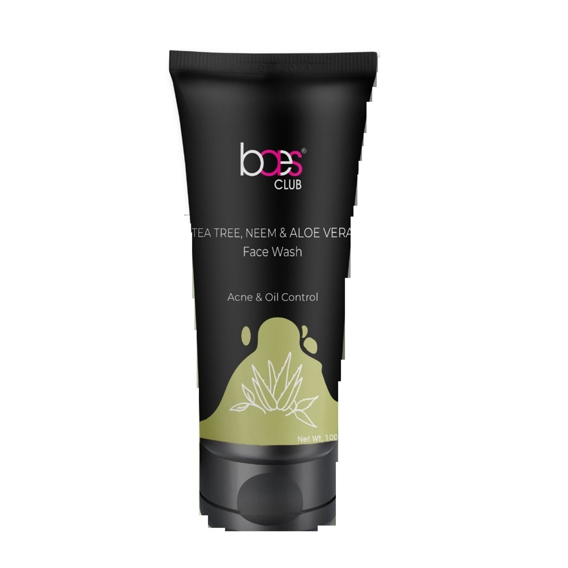 Baes Club Tea Tree, Neem & Aloe Vera Face Wash With Vitamin E For Acne & Oil Control Unisex