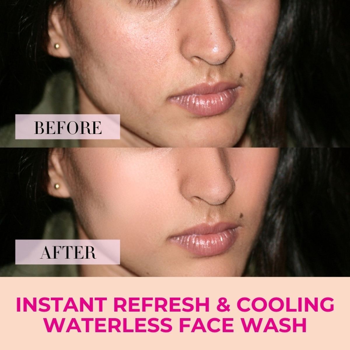 Baes Club Instant Waterless Face Wash, Just Apply & Wipe For Instant Freshness & Oil Removal Unisex