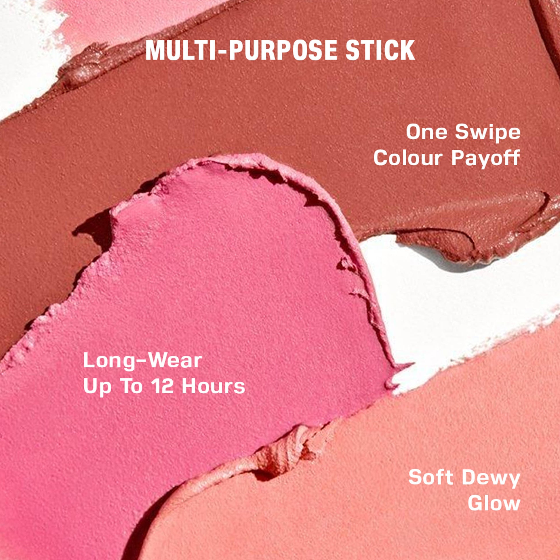 LOVETC Multi-Purpose Highlighter Stick, 3-in-1 Makeup, 12Hr Wear - Glow