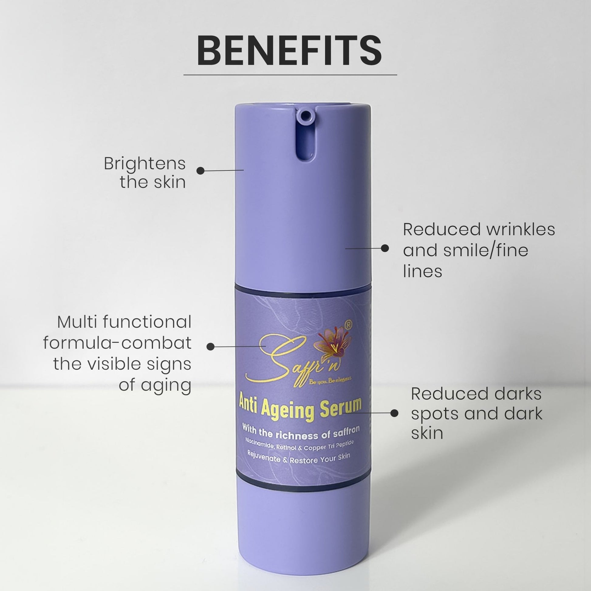 Saffrn Anti Ageing Serum