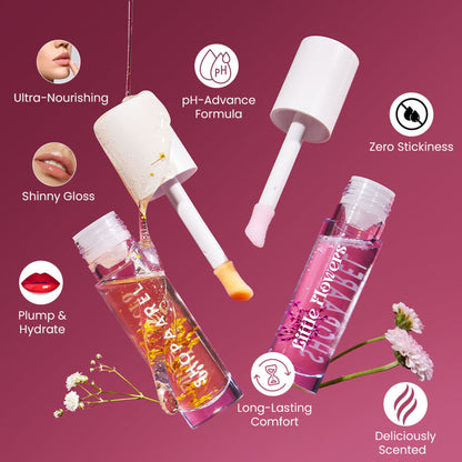 Shopaarel Little Flower Lip Gloss - Flirty