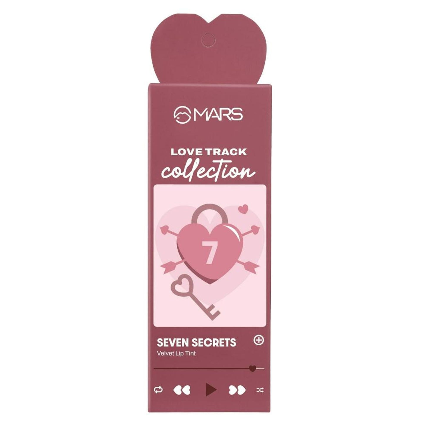 MARS Love Track Velvet Lip Tint - 07-Seven Secrets
