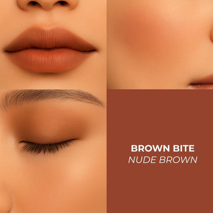LoveChild Masaba I'M Thirsty! 3-In-1 Lip, Cheek & Eye Tint - Brown Bite