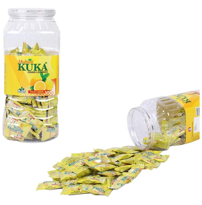 Multani Kuka Cough Lozenges Tulsi Lemon