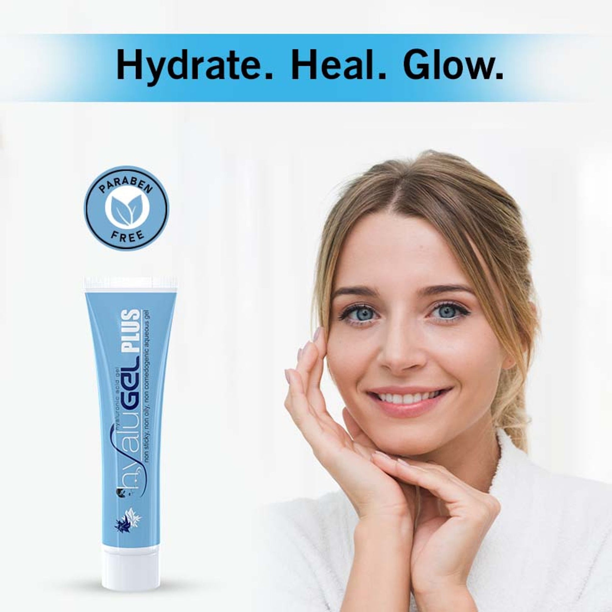 Hyalugel Plus Moisturising Gel For Oily Skin