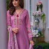 Dhiyona IE Floral Embroidered Mirror Work Pure Cotton Kurta With Trousers & Dupatta