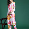 Dhiyona IE Floral Printed Kurta with Trousers